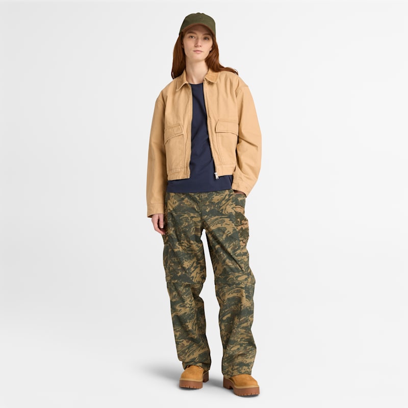 Женские куртки Timberland Women's Strafford Washed Canvas Jacket — фото 3