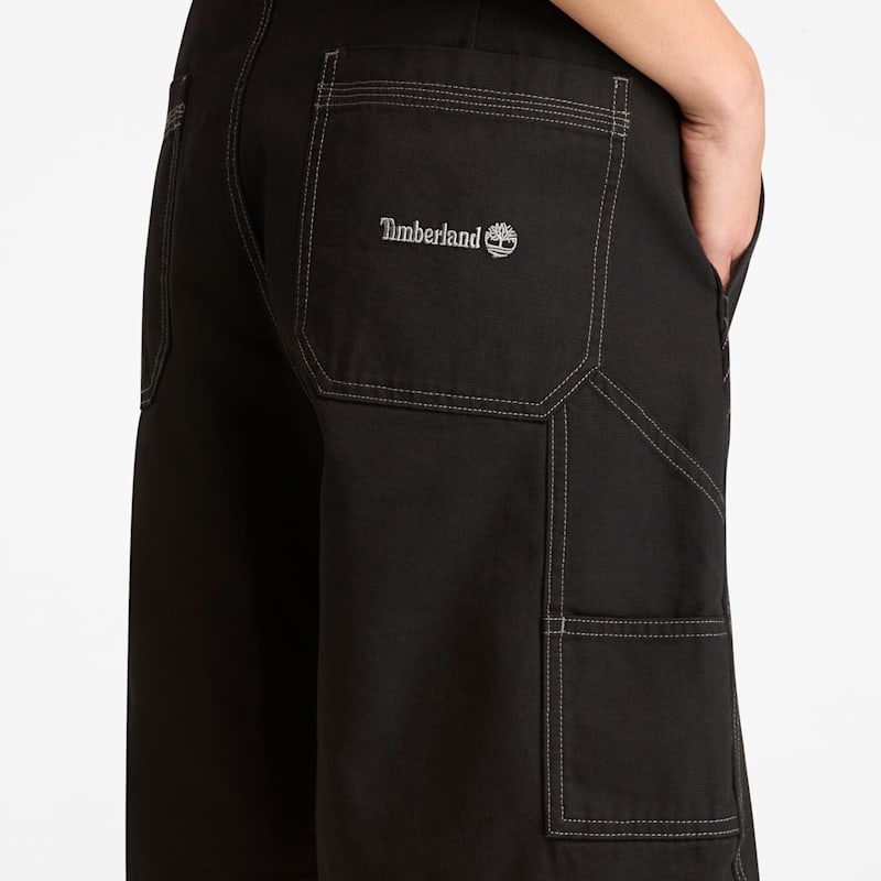 Мужские брюки Timberland Washed Duck Canvas Carpenter Short — фото 5