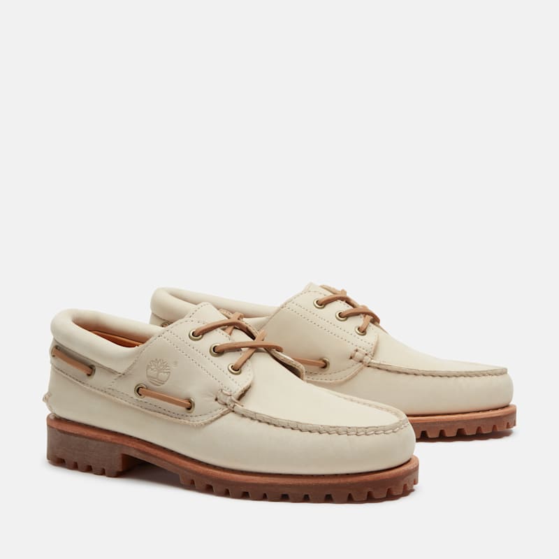 Мужские кроссовки Timberland Men's Timberland Lake House 3-Eye Lug Boat Shoe — фото 4