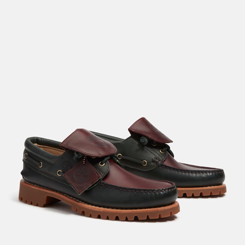 Мужские кроссовки Timberland Men's Timberland Authentic 3-Eye Lug Boat Shoe — фото 4