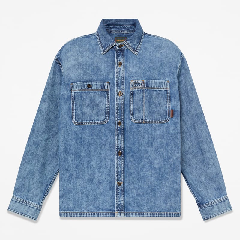 Мужские рубашки Timberland Men's Denim Pocket Shirt