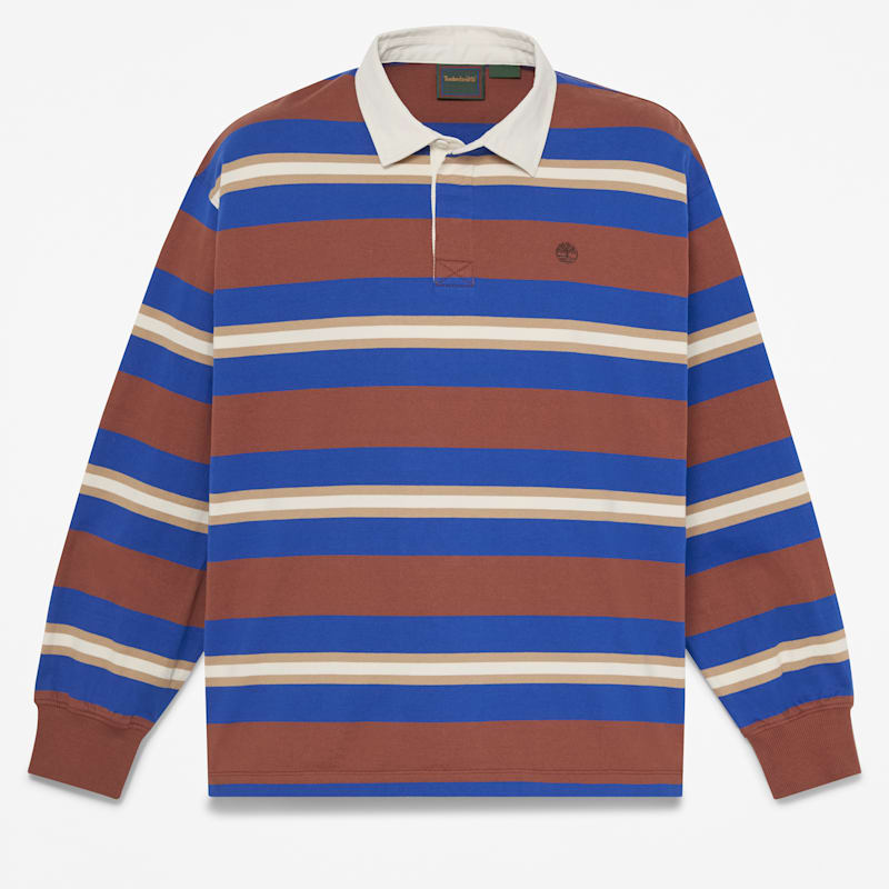 Мужские топы Timberland Men's Long-Sleeve Rugby Polo