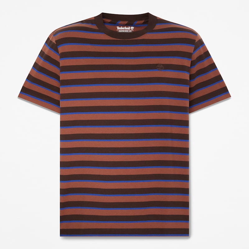 Мужские футболки Timberland Men's Stripe Short-Sleeve T-Shirt