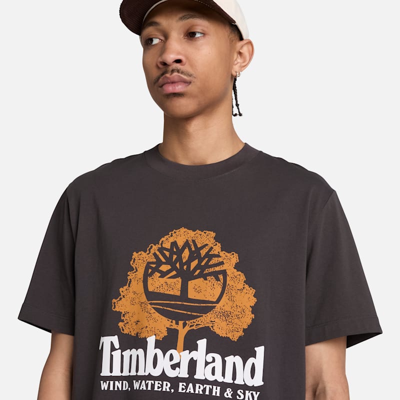 Мужские футболки Timberland Men's Elements Graphic T-Shirt — фото 4