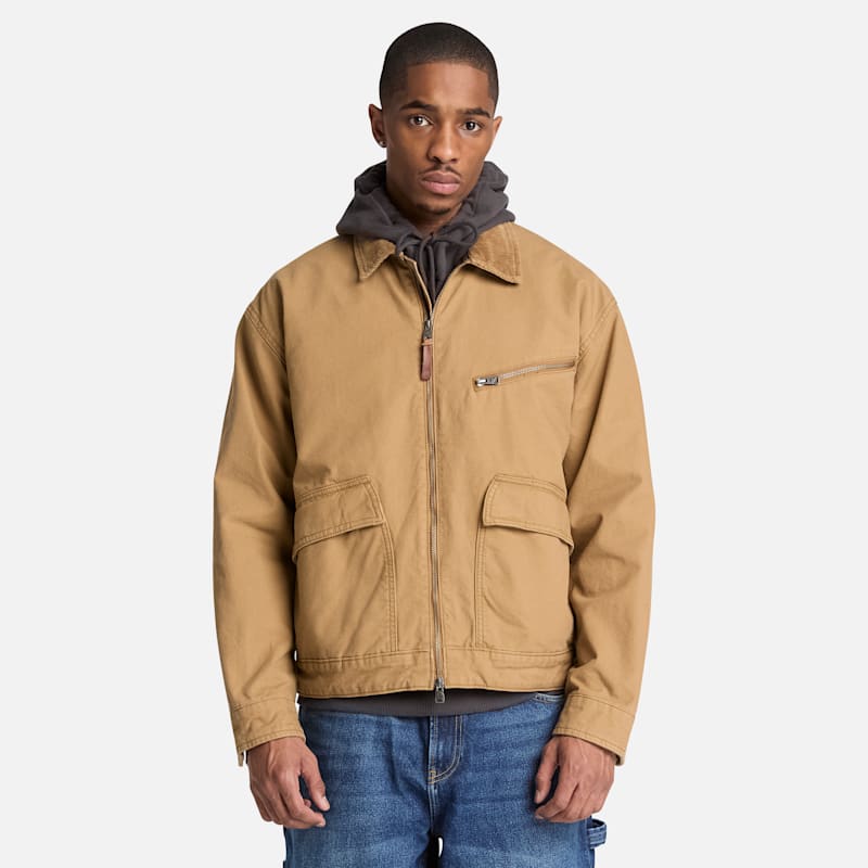 Мужские куртки Timberland Men's Strafford Canvas Jacket — фото 2