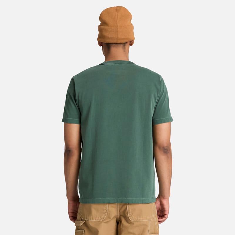 Мужские футболки Timberland Men's South Cabot Garment Dye Short-Sleeve T-Shirt — фото 5