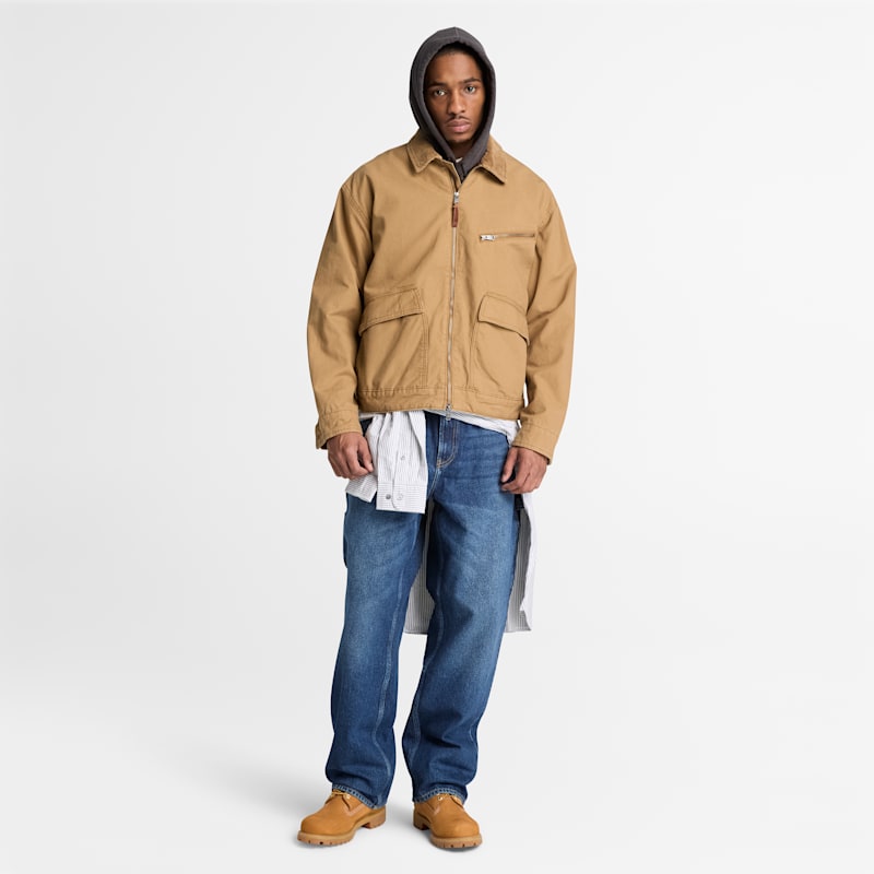Мужские куртки Timberland Men's Strafford Canvas Jacket — фото 3