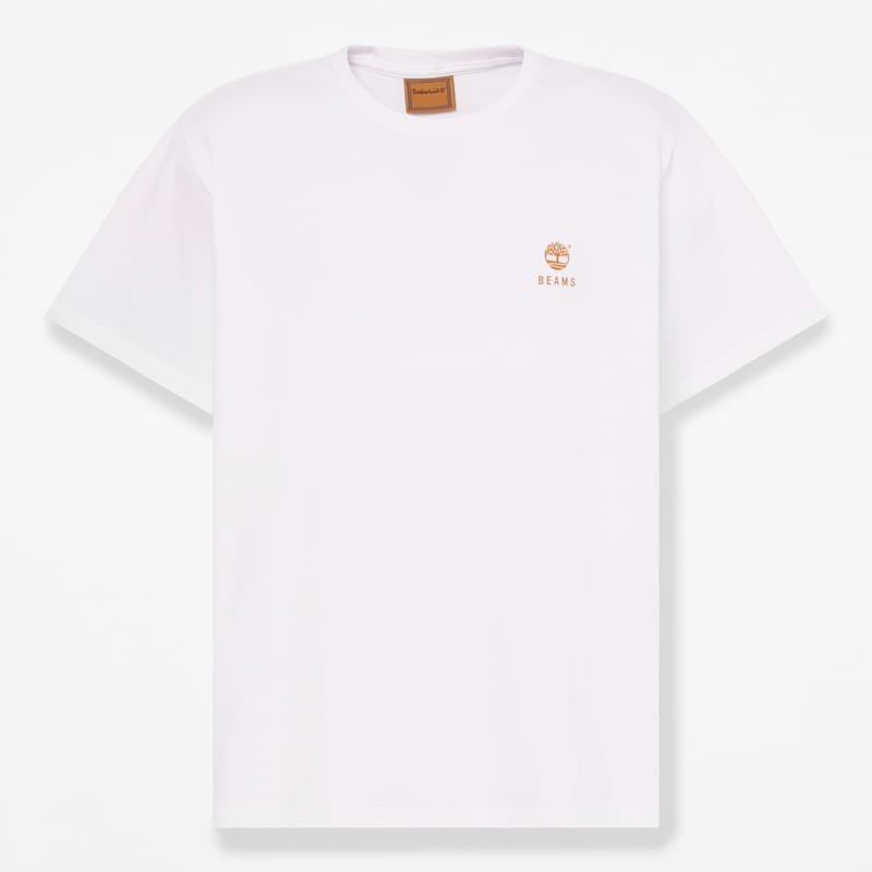 Женские футболки Timberland x BEAMS Cotton Print T-Shirt