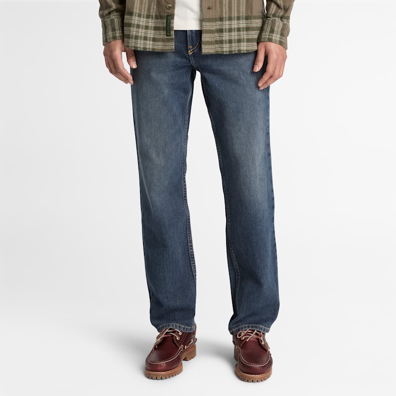 Мужские брюки Timberland Men's Straight Denim Pant — фото 2