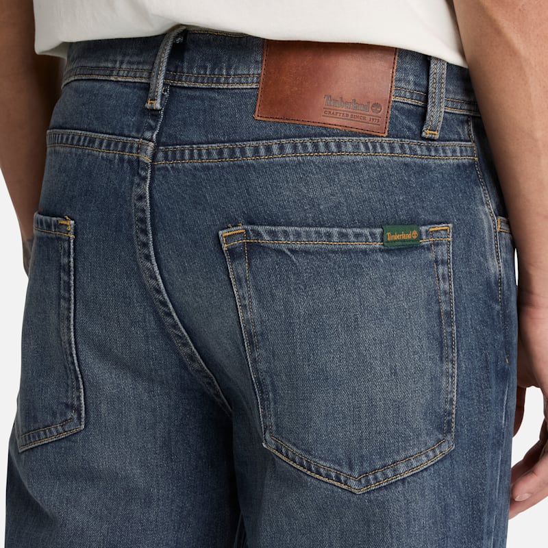Мужские брюки Timberland Men's Straight Denim Pant — фото 4