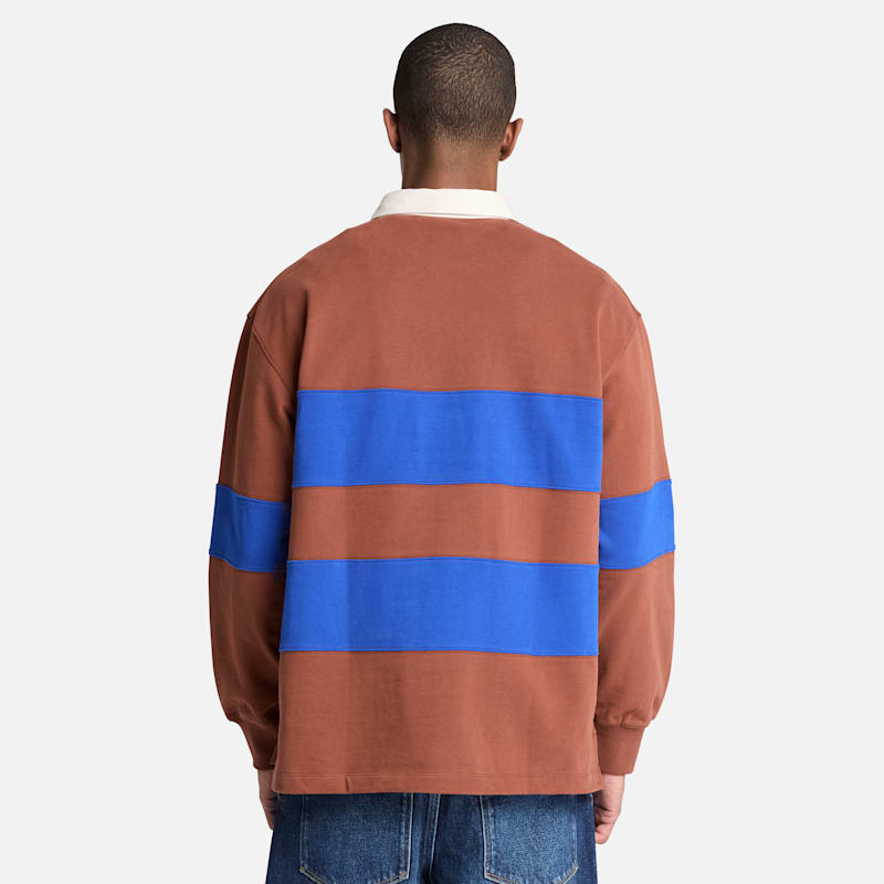 Мужские худи Timberland Men's Rugby Polo Sweatshirt — фото 5