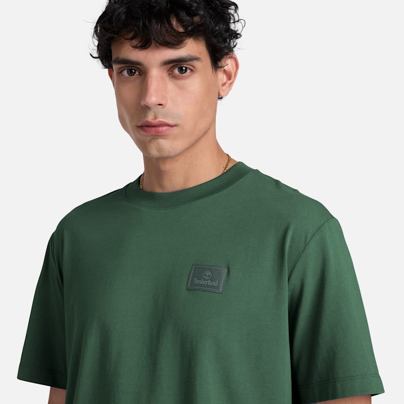 Мужские футболки Timberland Men's Silicon Badge Short-Sleeve T-Shirt — фото 4