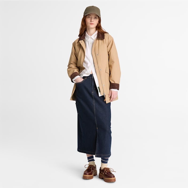 Женские юбки Timberland Women's Long Denim Skirt — фото 3