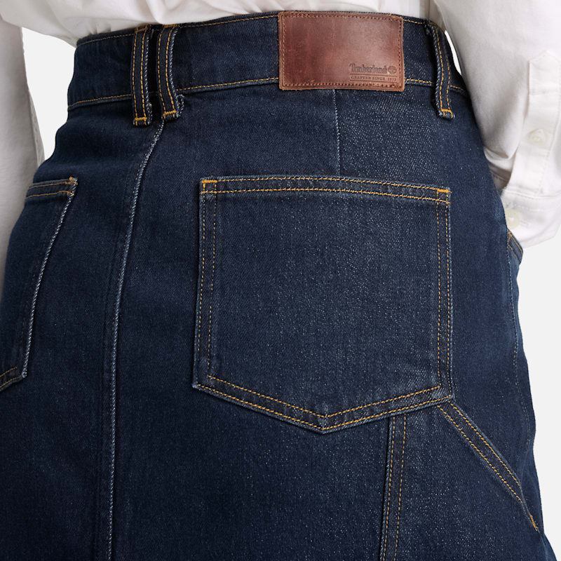 Женские юбки Timberland Women's Long Denim Skirt — фото 4
