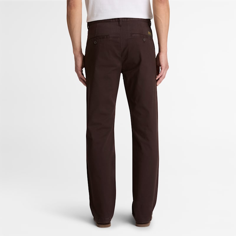 Мужские брюки Timberland Men's Topsfield Straight Twill Chino Pant — фото 5