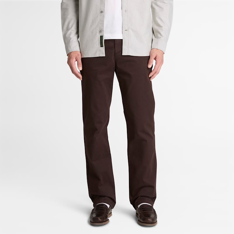Мужские брюки Timberland Men's Topsfield Straight Twill Chino Pant — фото 2