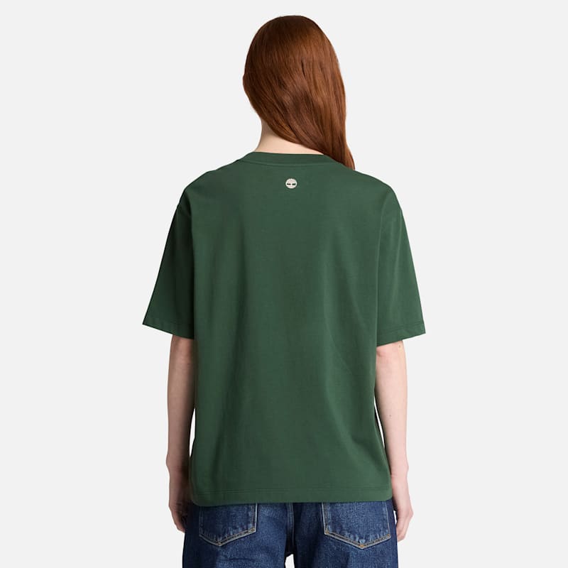 Женские футболки Timberland Women's Graphic Short-Sleeve T-Shirt — фото 5