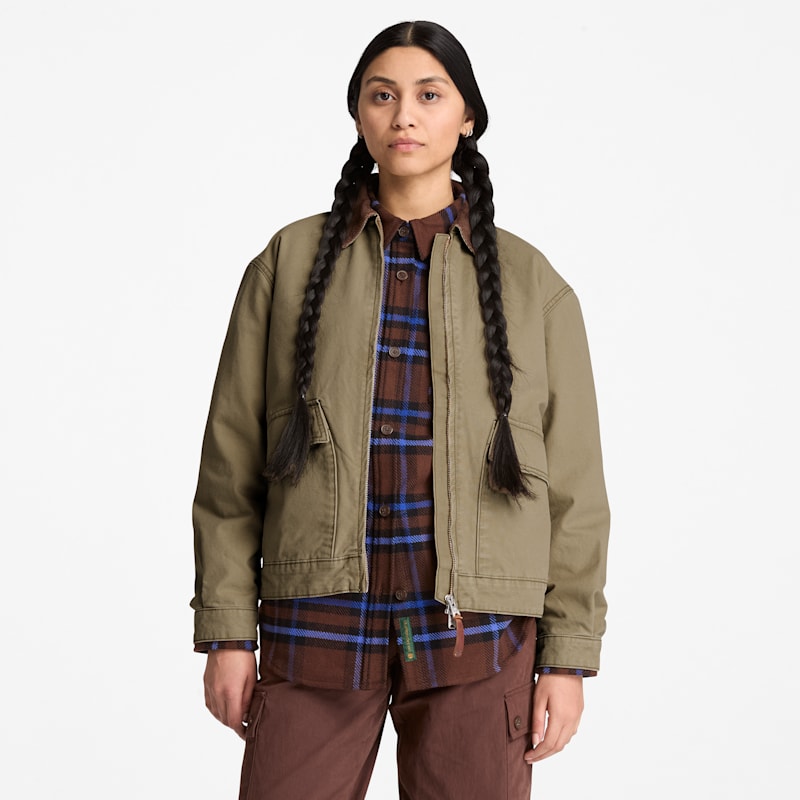Женские куртки Timberland Women's Strafford Washed Canvas Jacket 2.0 — фото 2