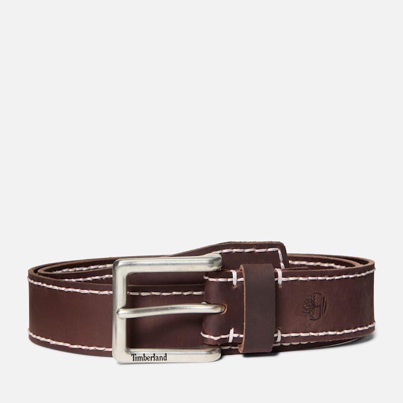 Ремни Timberland Men's Hand-Stitched Leather Belt