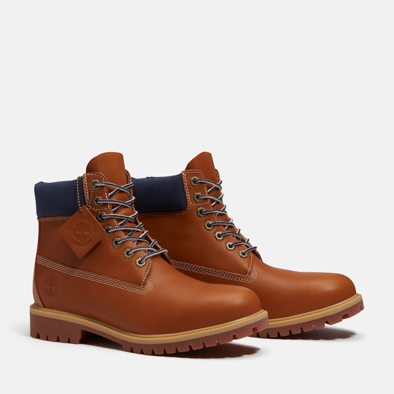 Мужские ботинки Timberland Men's Timberland Heritage 6-Inch Waterproof Boot — фото 4