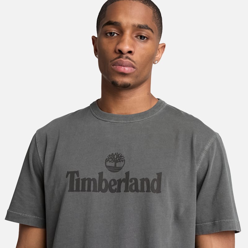 Мужские футболки Timberland Men's South Cabot Garment Dye Short-Sleeve T-Shirt — фото 4