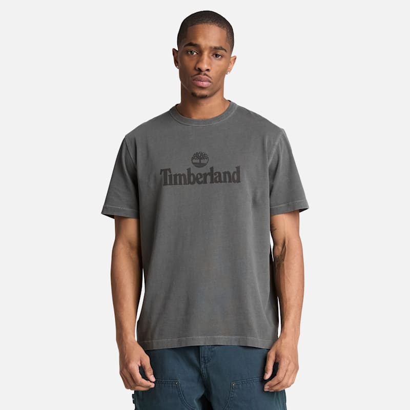 Мужские футболки Timberland Men's South Cabot Garment Dye Short-Sleeve T-Shirt — фото 2
