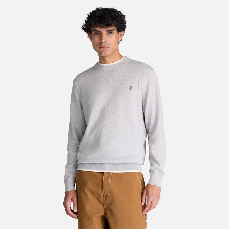 Мужские свитеры Timberland Men's Williams River Cotton Crewneck Sweater — фото 2