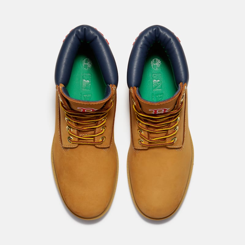 Мужские ботинки Timberland Men's Timberland x New Era Red Sox 6-Inch Waterproof Boot — фото 3