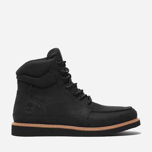 Men\'s Timberland Newmarket Mid Lace-up Black Leather Chukka Boots Size 12 Amazon.com | Timberland Men main image 2