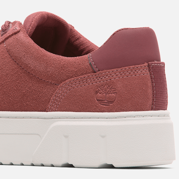 【TIMBERLAND】Laurel Court厚底レザースニーカー★国内発 Women's Laurel Court Low Lace-Up Sneaker