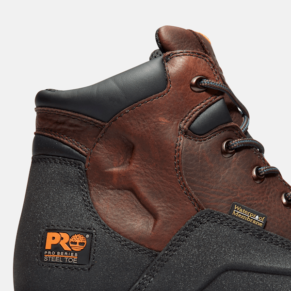 Men's PowerWelt 6" Steel Toe Waterproof Work Boot