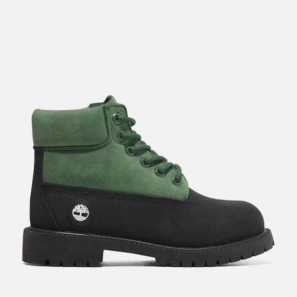 Youth Timberland® Waterproof Boots - Black/Dark Green | Timberland US