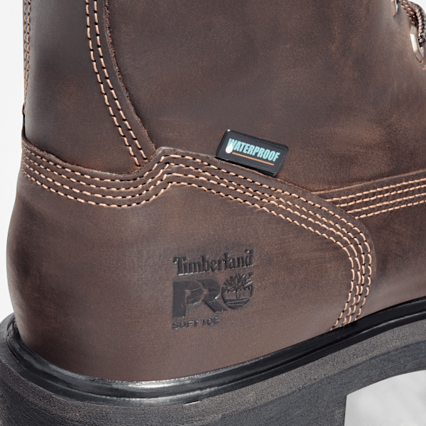 Men's Direct Attach 8" Soft Toe Waterproof Insulated Work Boot