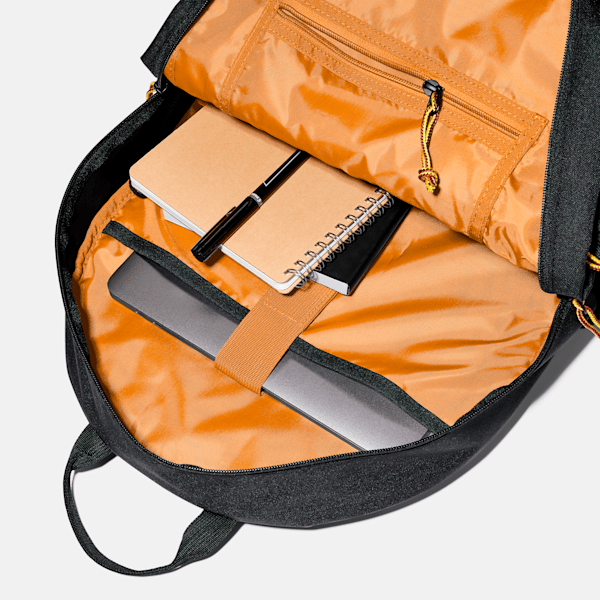 Men's Calverton Large Logo Backpack in Black | Timberland US