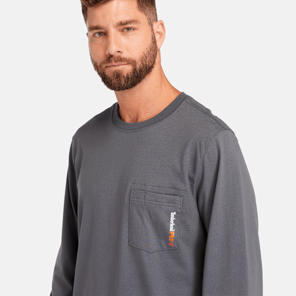 Men's Timberland PRO® Cotton Core Flame-Resistant Long-Sleeve T-Shirt