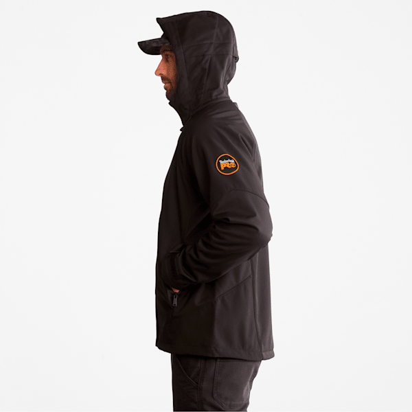 Men's Timberland PRO® Powerzip Hooded Softshell Jacket Men's Timberland PRO® Powerzip Hooded Softshell Jacket