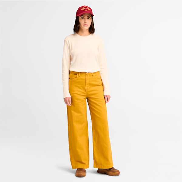 Women's Timberland® Long-Sleeve Waffle T-Shirt
