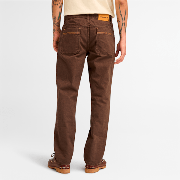 COTTON DRILL CARGO PANTS WITH BELTED HEMS – THE SHOP YOHJI