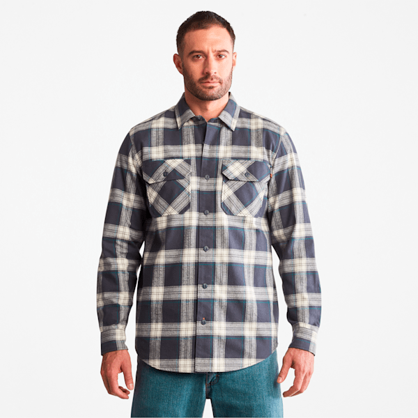 Men's Woodfort Heavyweight Flannel Work Shirt Men's Woodfort Heavyweight Flannel Work Shirt
