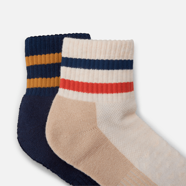 2-Pack Hike Quarter Crew Sock
