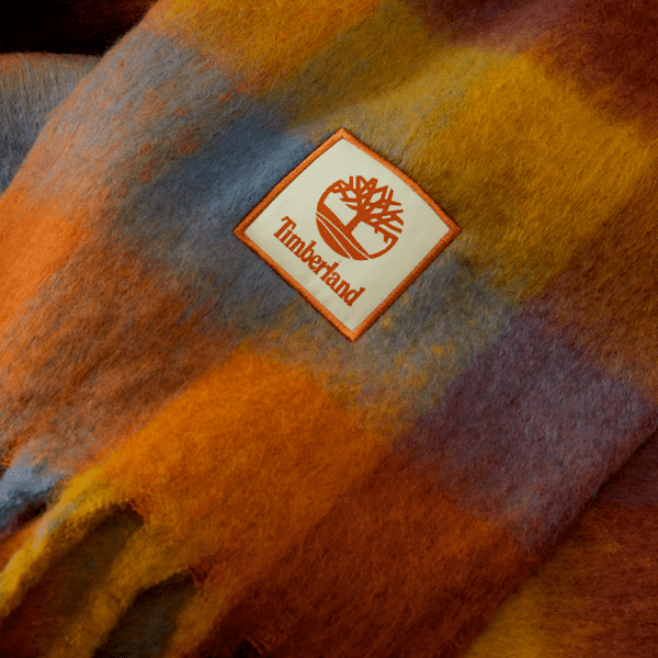 Timberland オンブレチェック ウール モッズコート 90s Womens-Brushed-Multi-Check-