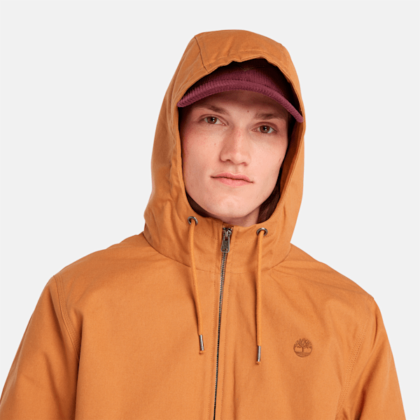 Mens-Insulated-Canvas-Hooded-