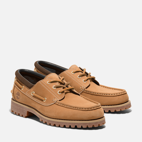 Men's Timberland® Authentics 3-Eye Boat Shoe