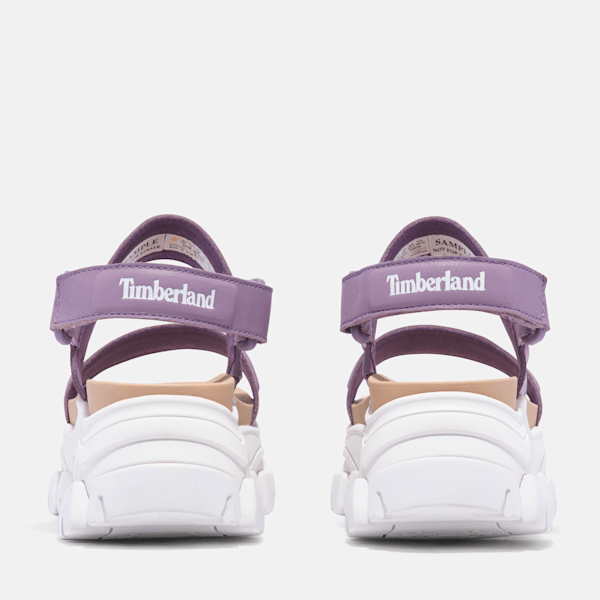 サンダル・ミュール TIMBERLAND Women Sandals TB0A4198 EIW Purple Womens-Adley-Way-Backstrap-