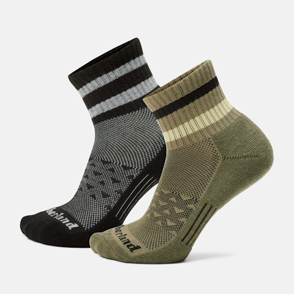 2-Pack Hike Quarter Crew Sock