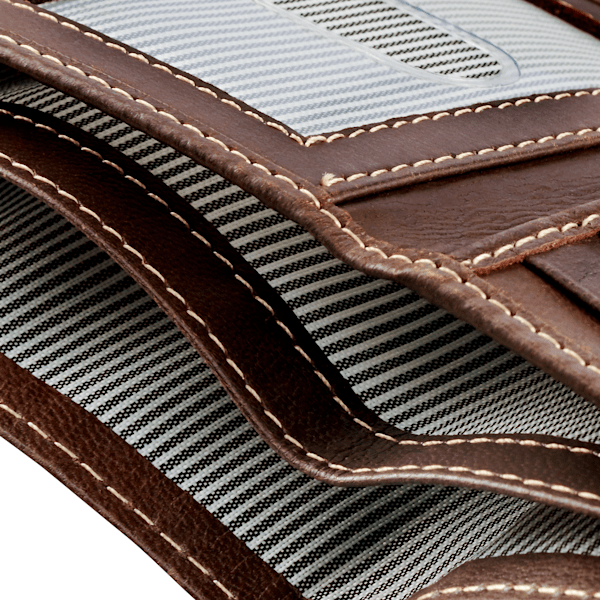 Men's Durham Leather Trifold Wallet