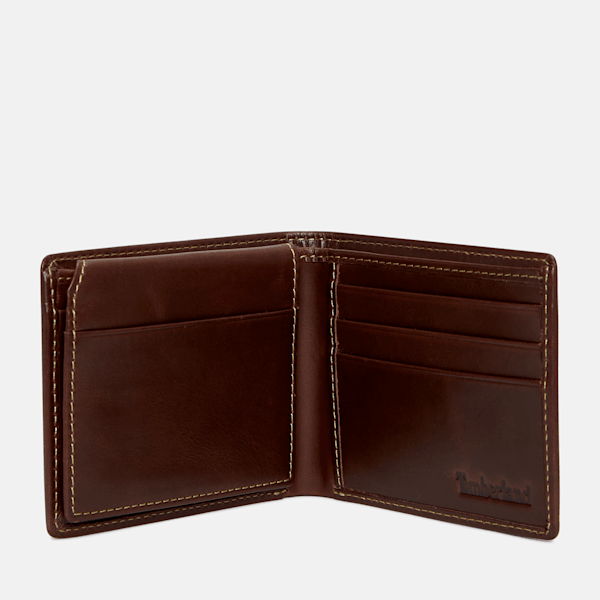 Men's Waxed Leather Passcase Wallet