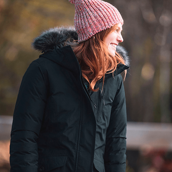 Parka impermeable para mujer