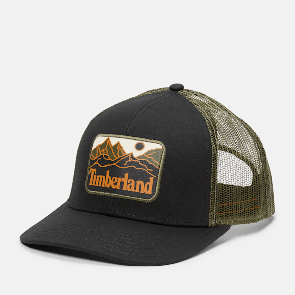 Mountain Line Patch Trucker Hat