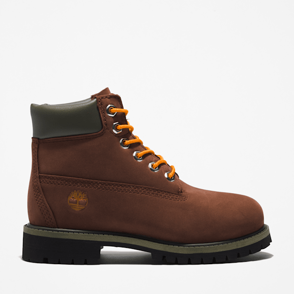 Youth Timberland Premium 6 Inch Waterproof Boots